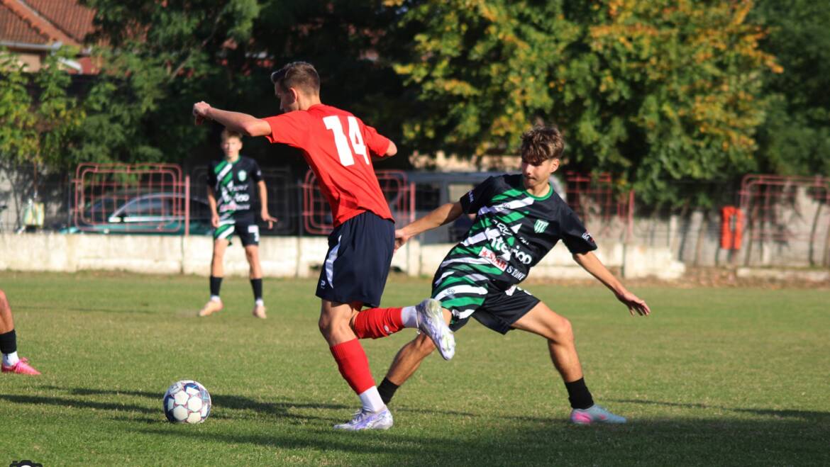 Cronica U19. Meci rezolvat pana la pauza